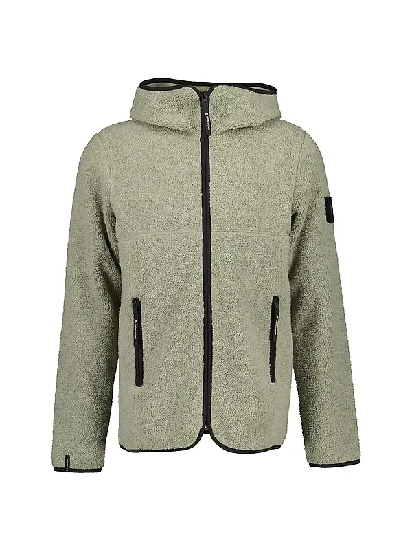 Didriksons Men's Bror Full-Zip Fleece - Wilted Leaf Image 1