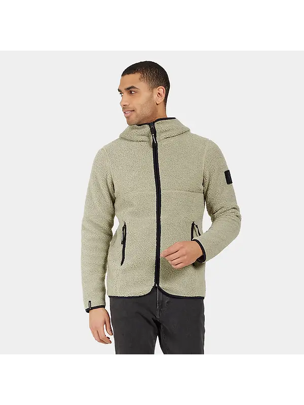 Didriksons Men's Bror Full-Zip Fleece - Wilted Leaf Image 3