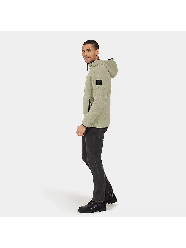 Didriksons Men's Bror Full-Zip Fleece - Wilted Leaf Image 5