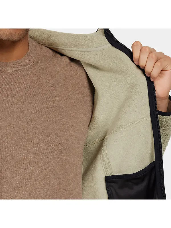 Didriksons Men's Bror Full-Zip Fleece - Wilted Leaf Image 9