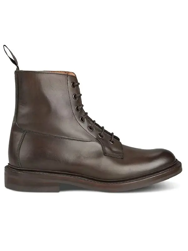 Tricker’s Burford Country Boot – Espresso Burnished Image 1