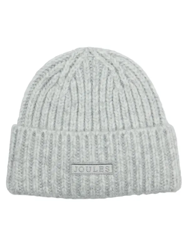 Joules Women's Rosa Beanie Hat - Grey Image 1