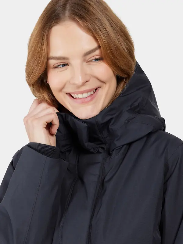 Didriksons Women's Cajsa Parka - Dark Night Blue Image 8