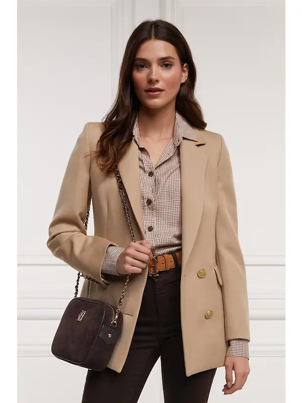 Holland Cooper Women's Soho Camera Bag - Chocolate Suede Image 2