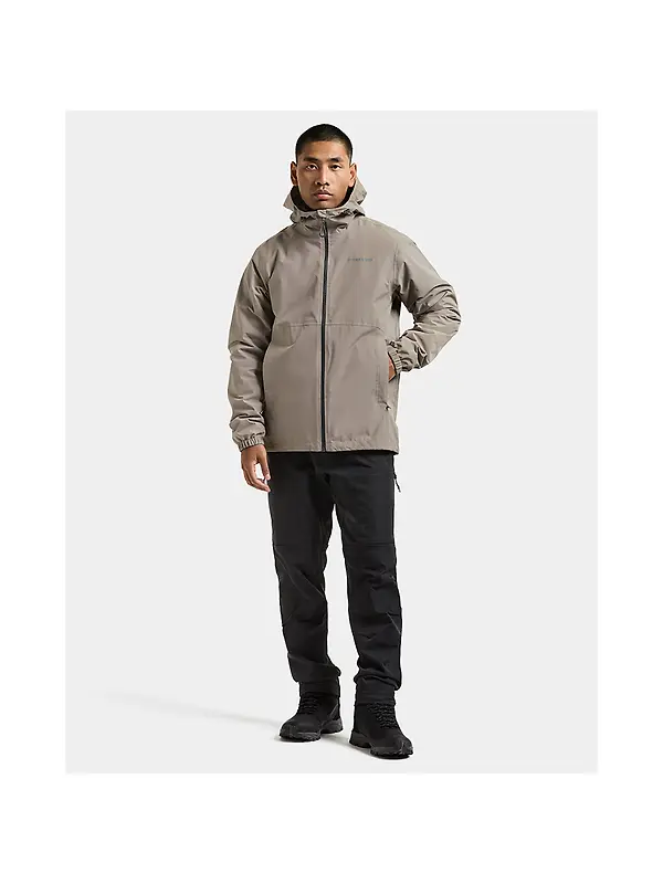 Didriksons Men's Dario Waterproof Jacket - Ash Brown Image 4