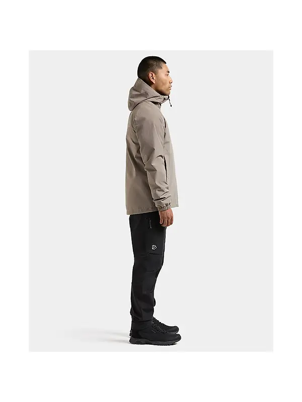 Didriksons Men's Dario Waterproof Jacket - Ash Brown Image 7