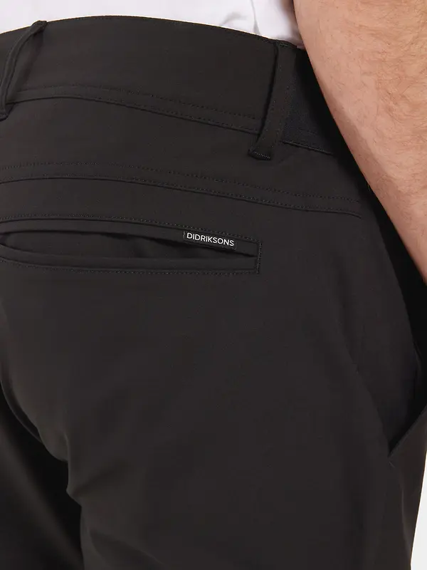 Didriksons Men's Darren Shell Pants - Black Image 8