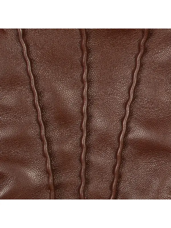 Dents Men's Tetbury Handsewn Three-Point Wool and Cashmere Blend-Lined Leather Gloves - Chestnut Image 10