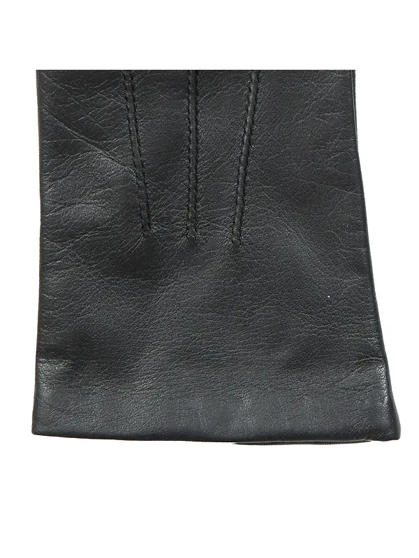 Dents Women's Emma Three-Point Lined Leather Gloves - Black Image 6
