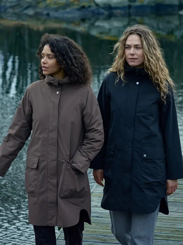 Didriksons Women's Adria Waterproof Parka - Black Image 11