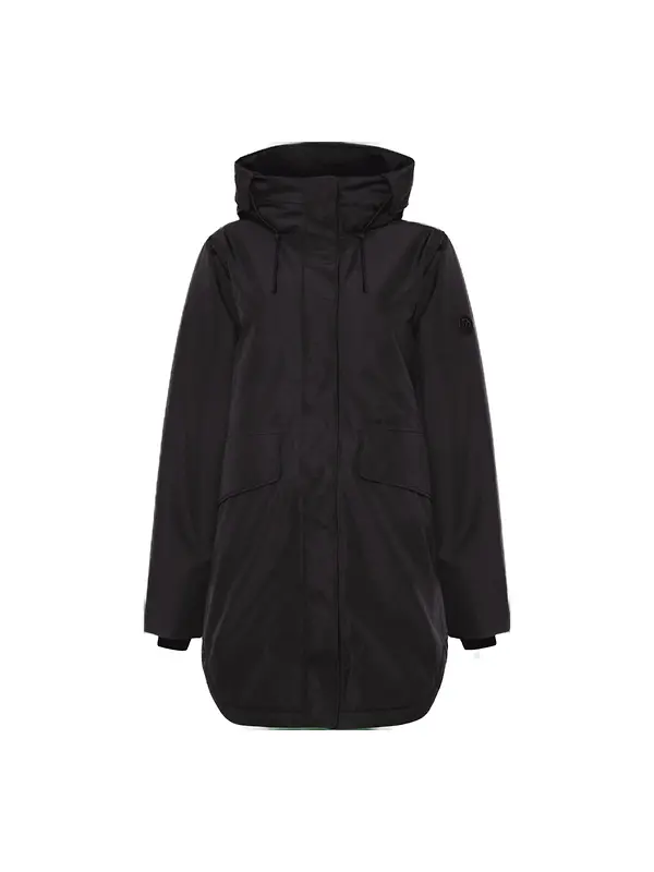 Didriksons Women's Lilian Parka - Black Image 1