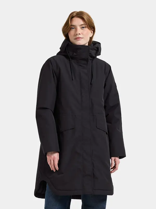 Didriksons Women's Lilian Parka - Black Image 2