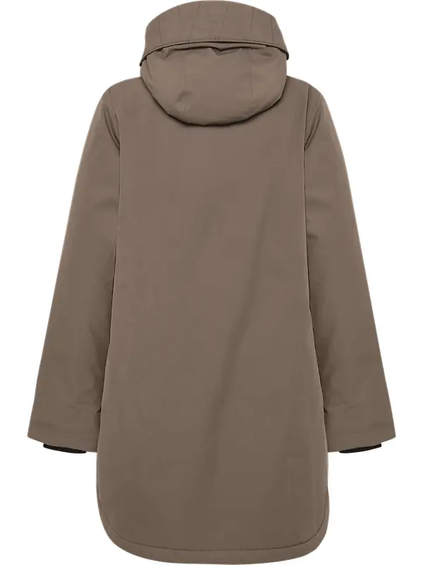 Didriksons Women's Lilian Waterproof Parka - Mocha Brown Image 10