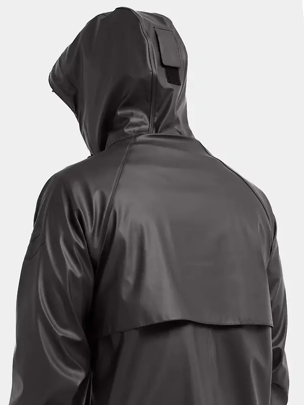 Didriksons Men's Noah Galon Waterproof Parka - Black Image 9
