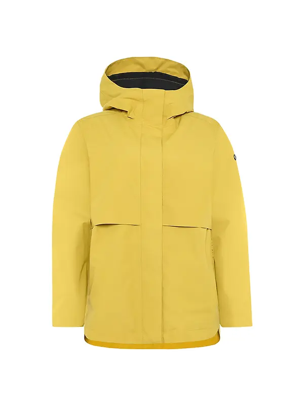 Didriksons Women's Elsa Waterproof Jacket - Yellow Pollen Image 1