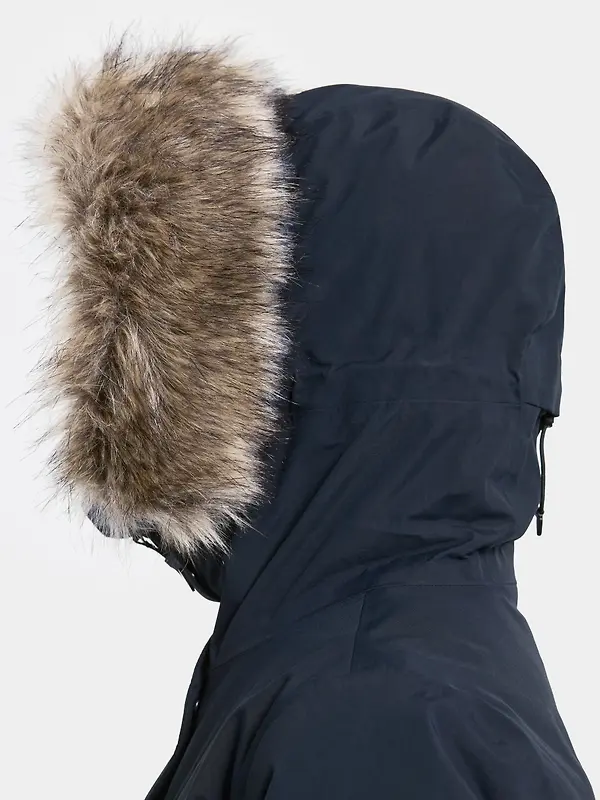 Didriksons Women's Erna Parka - Dark Night Blue Image 9