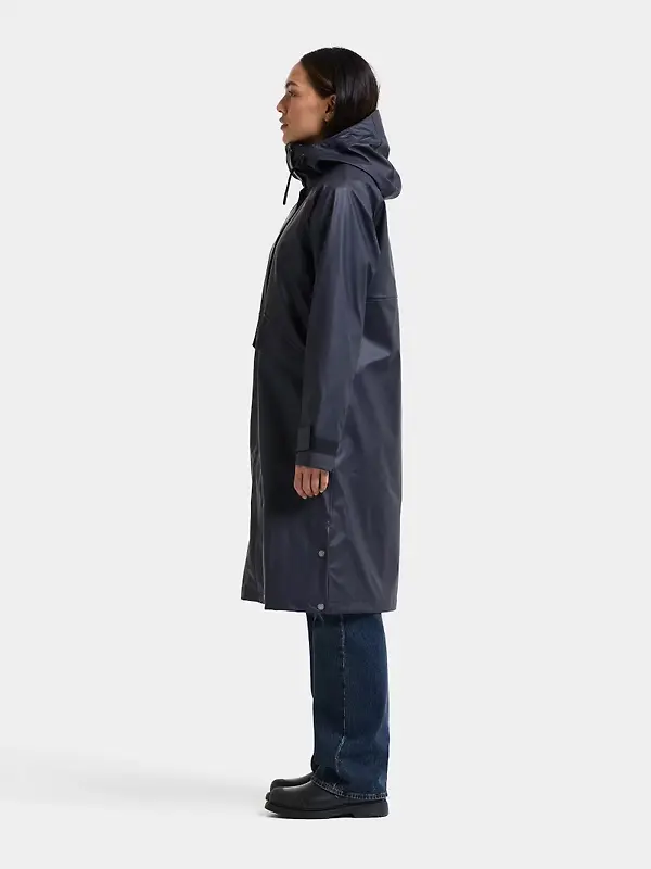 Didriksons Women's Melinda Waterproof Parka - Dark Night Blue Image 4