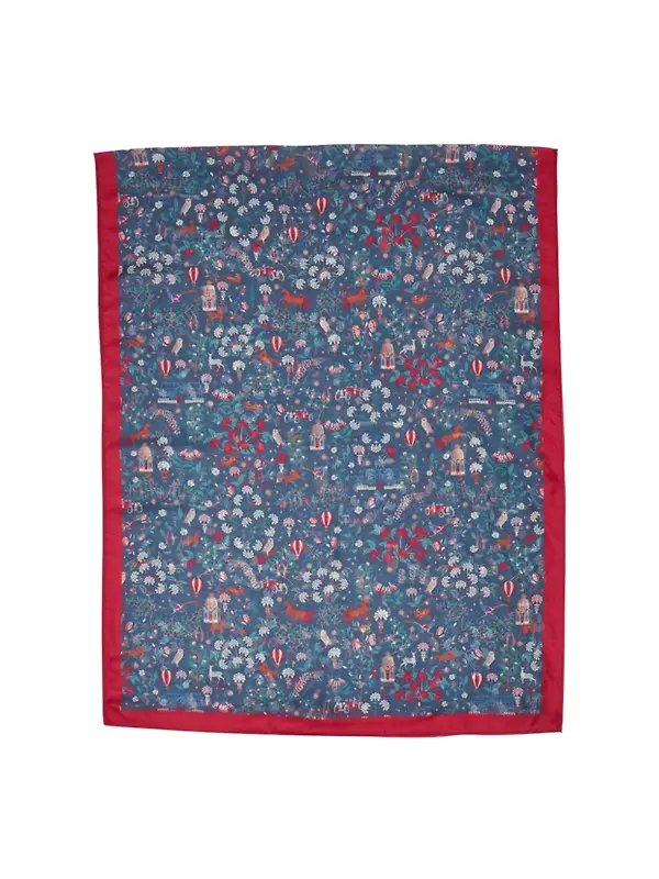 Joules Women's Abberton Lightweight Scarf - Navy Product Image