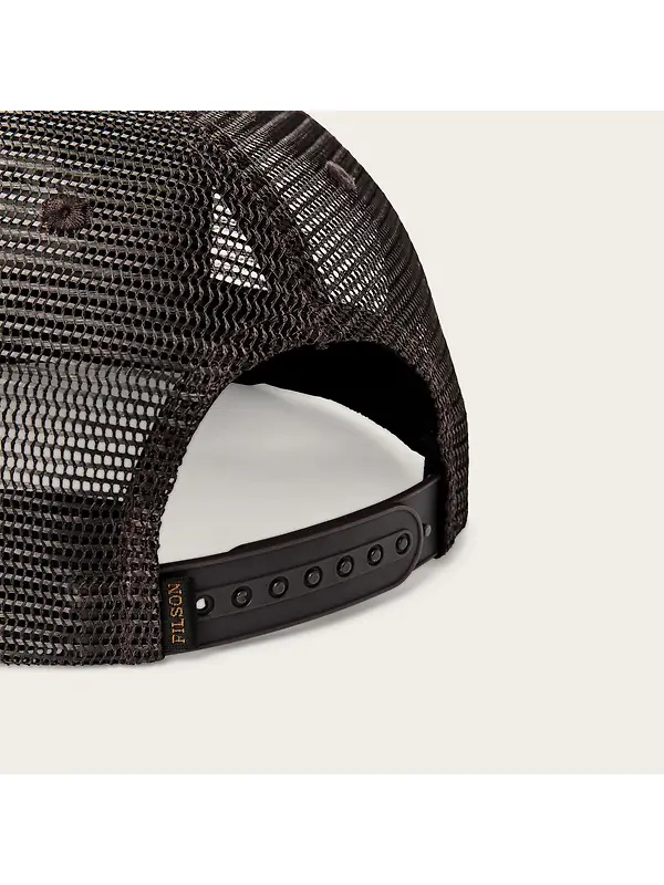 Filson Diamond Trucker Mesh Cap - Brown Image 3