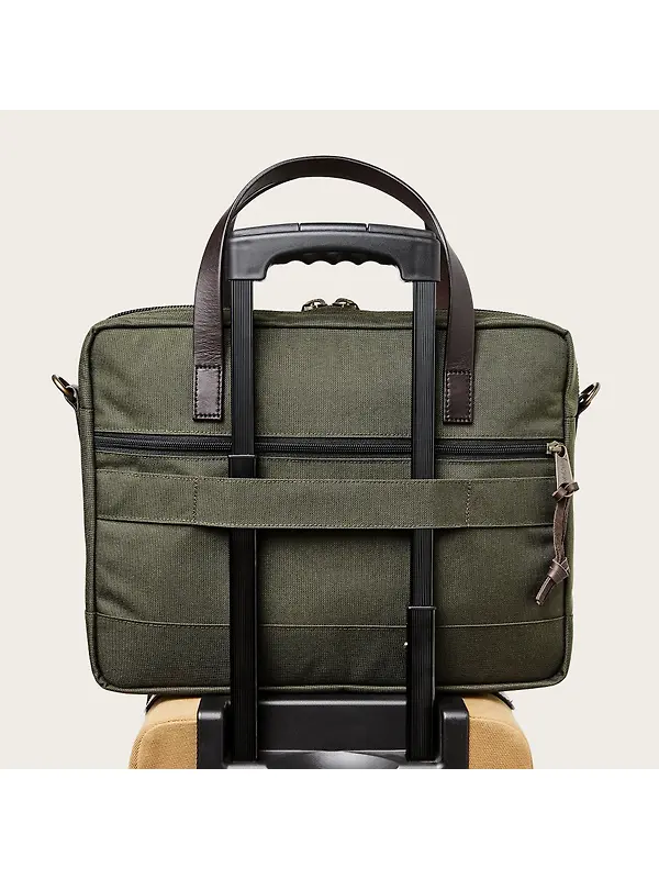 Filson Dryden Briefcase - Otter Green Image 7