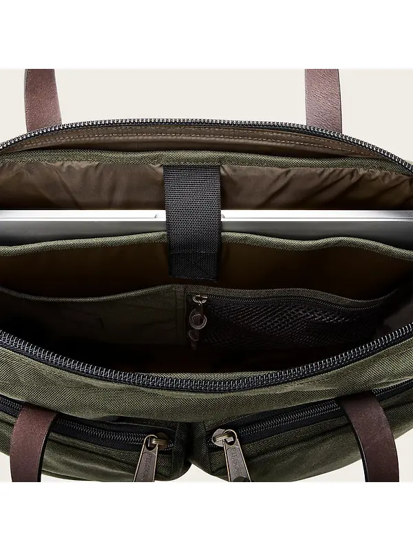 Filson Dryden Briefcase - Otter Green Image 8