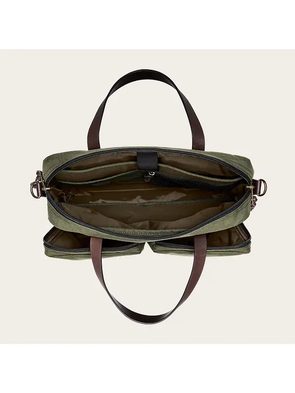 Filson Dryden Briefcase - Otter Green Image 9