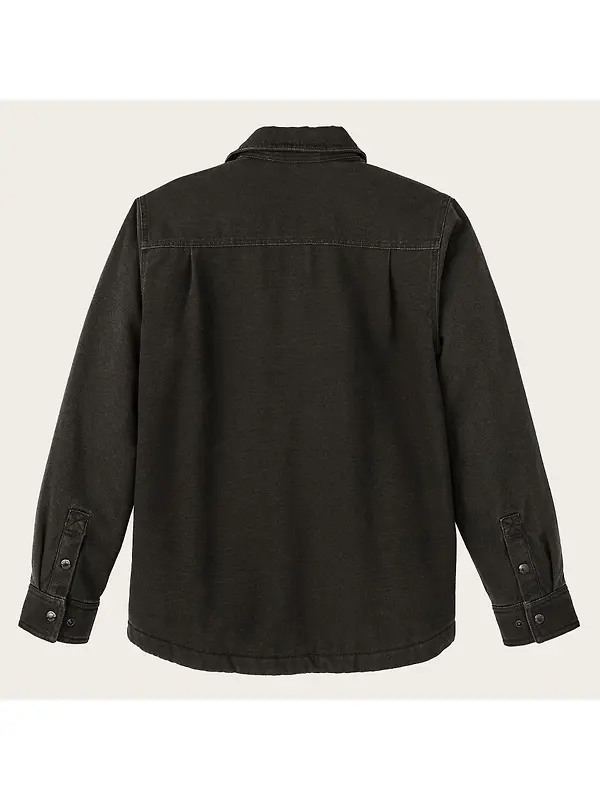 Filson Men's Fleece Lined Jac-Shirt - Peat Image 2
