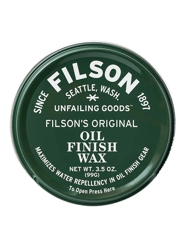 Filson Oil Finish Wax - 3oz Image 1