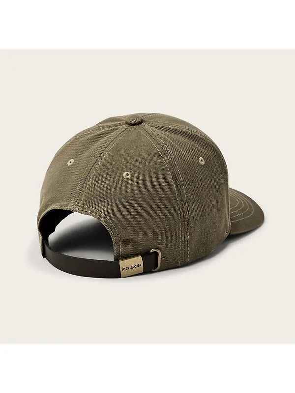 Filson Peavey Logger Cap - Military Olive Image 2