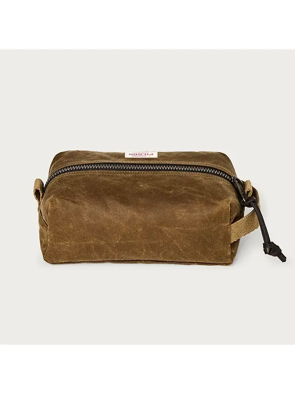 Filson Tin Cloth Travel Kit - Dark Tan Image 2