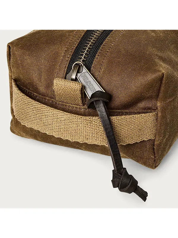Filson Tin Cloth Travel Kit - Dark Tan Image 5