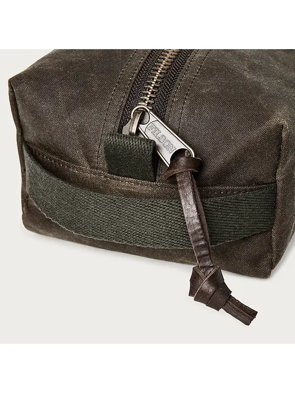 Filson Tin Cloth Travel Kit - Dark Tan Image 10