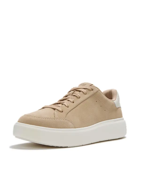 FitFlop Women's RTG Suede Snake Lace Up Trainers - Hazelnut Image 5