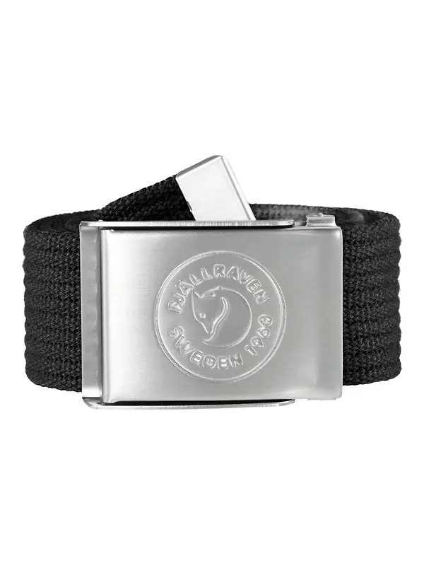 Fjällräven 1960 Logo Belt - Black Product Image