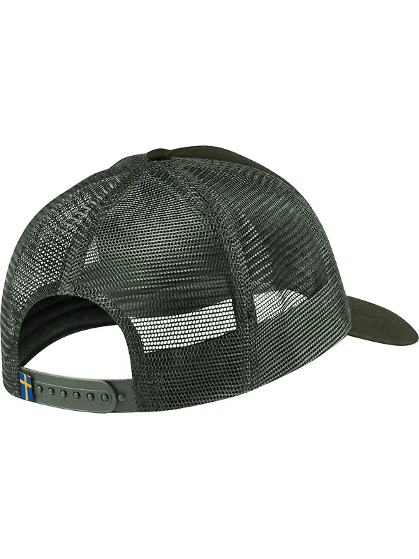 Fjällräven 1960 Logo Långtradarkeps Cap - Deep Forest Image 2