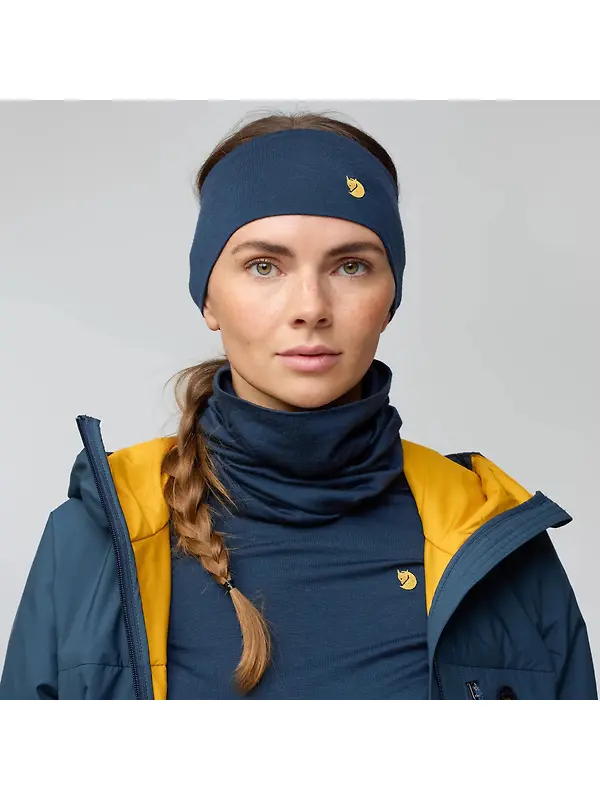 Fjällräven Bergtagen Merino Neck Gaiter - Mountain Blue Image 2
