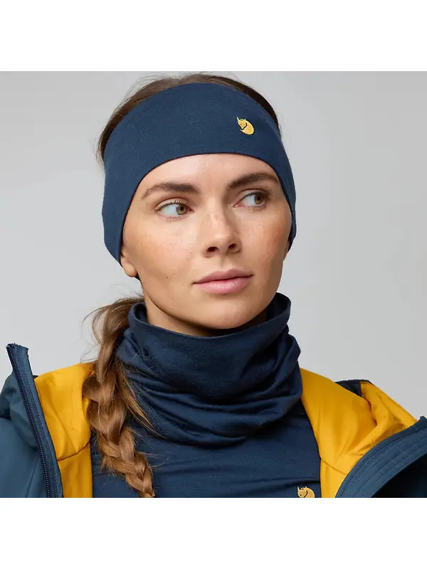 Fjällräven Bergtagen Merino Neck Gaiter - Mountain Blue Image 3