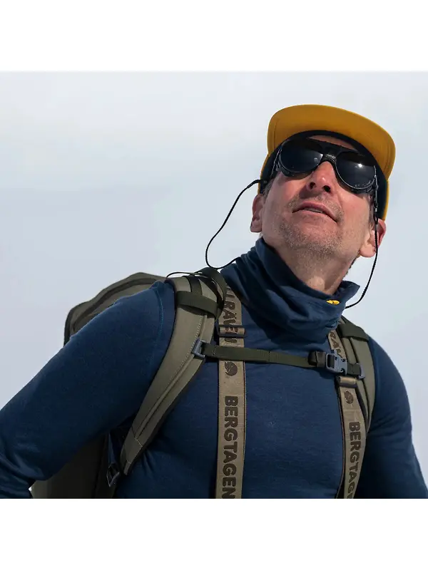 Fjällräven Bergtagen Merino Neck Gaiter - Mountain Blue Image 5