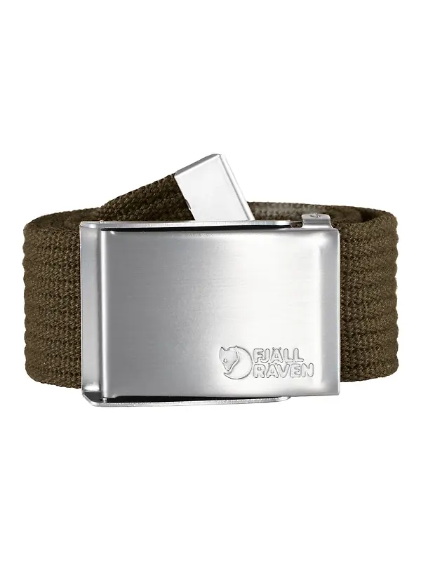 Fjällräven Canvas Belt - Dark Olive Image 1
