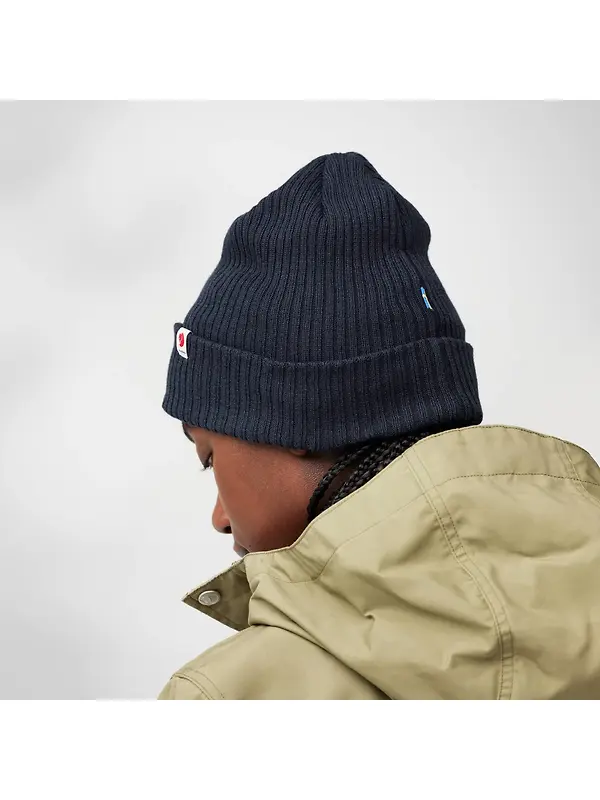 Fjällräven Fjällräven Rib Hat - Dark Navy Image 3