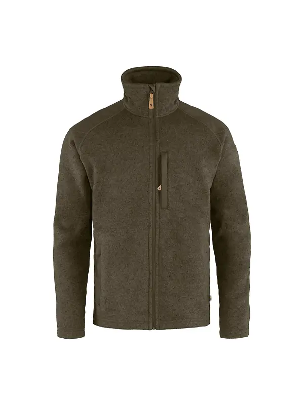 Fjällräven Men's Buck Fleece - Dark Olive Image 1