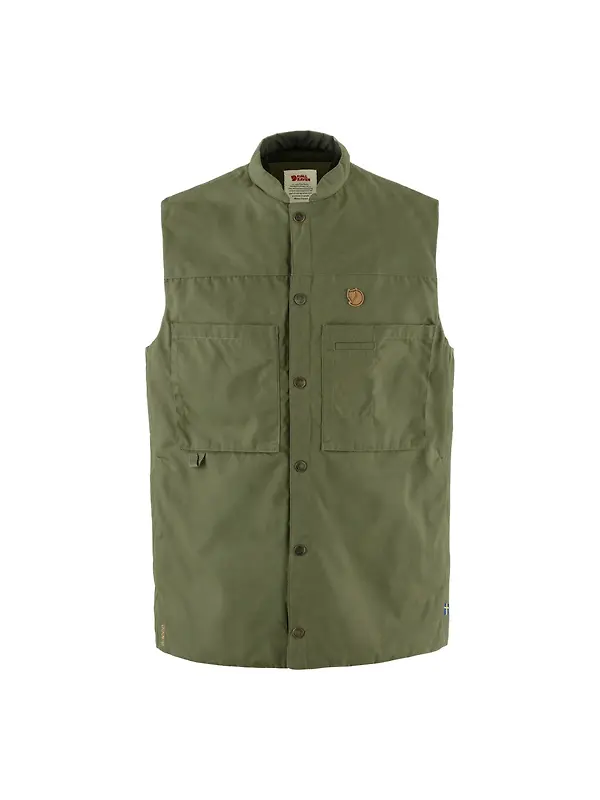 Fjällräven Men's Singi Padded Vest - Laurel Green Image 1