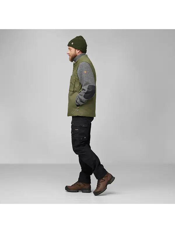 Fjällräven Men's Singi Padded Vest - Laurel Green Image 5