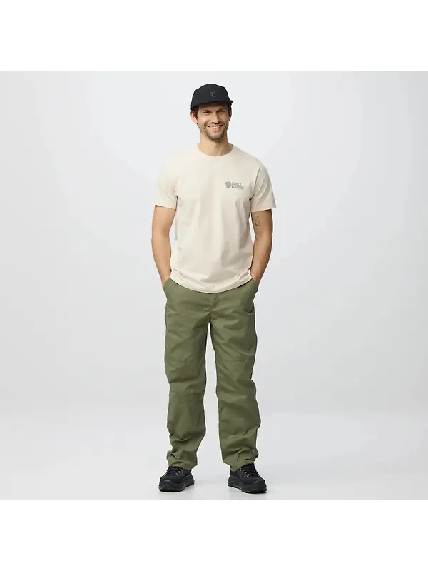 Fjällräven Men's Vardag Relaxed Trousers - Green Image 2