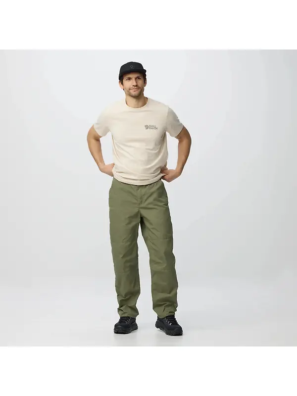 Fjällräven Men's Vardag Relaxed Trousers - Green Image 3