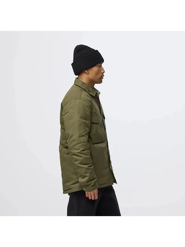 Fjällräven Men's Övik Down Shirt Jacket - Laurel Green Image 4