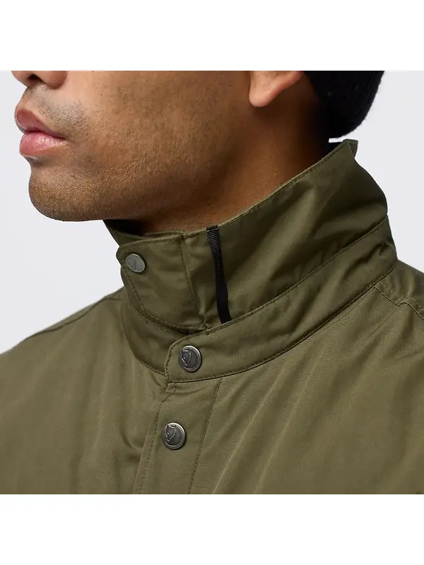 Fjällräven Men's Övik Down Shirt Jacket - Laurel Green Image 11
