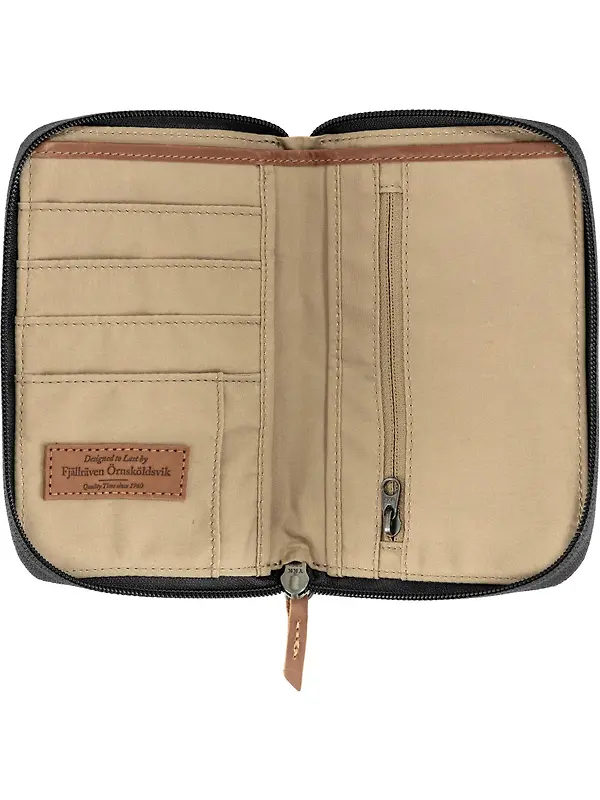 Fjällräven Passport Wallet - Dark Grey Image 4