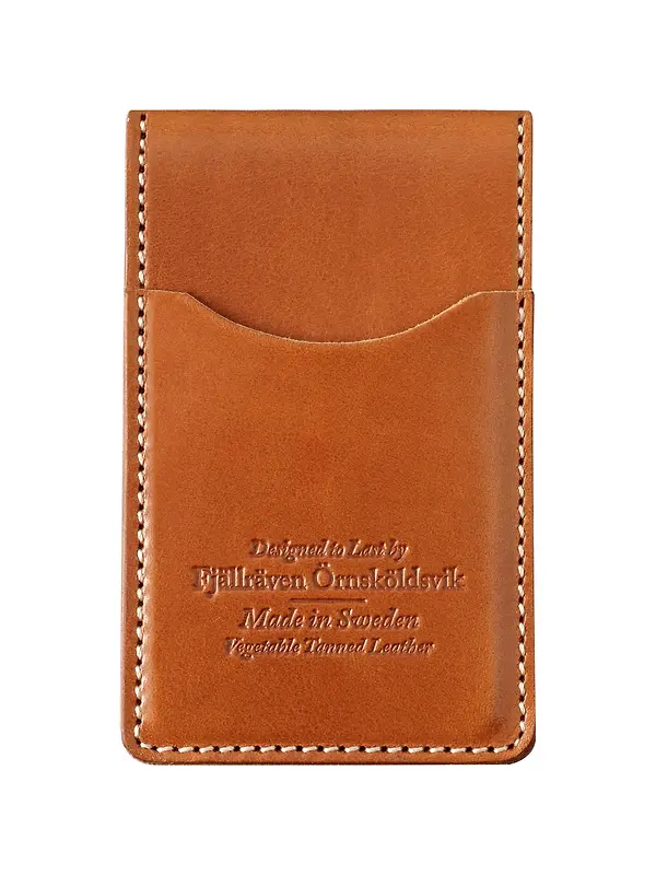 Fjällräven Övik Card Holder Large - Leather Cognac Image 2