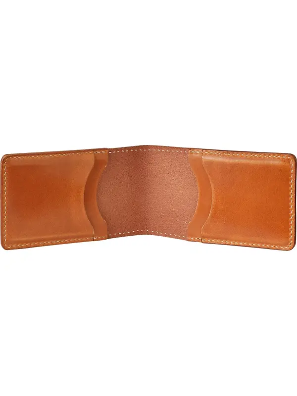 Fjällräven Övik Card Holder Large - Leather Cognac Image 3
